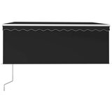  Automatska tenda s roletom i senzorom LED 3 x 2 5 m antracit | shoptok.hr