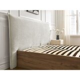 Bobochic Paris Krem podstavljeni tapecirani/od iverice bračni krevet s prostorom za odlaganje s podnicom 160x200 cm Charlie – | shoptok.hr