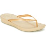 Fitflop Japonke IQUSHION ERGONOMIC FLIP-FLOPS Pozlačena | Shoptok.si