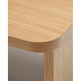 Kave Home Mizica v hrastovem dekorju v naravni barvi 75x140 cm Oaq – | Shoptok.si