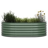 Blumfeldt High Grow, povišeni krevet, 160 x 80 x 80 cm, izrađen od valovitog čeličnog lima, jednostavan za sastavljanje, otporan na hrđu i mraz | shoptok.hr
