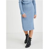 Guess Light Blue Sheath Sweater Skirt Calire - Women Cene'.'