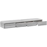  Ladice za krevet s ladicama Siva Sonoma 150 x 36,5 x 16,5 cm | shoptok.hr