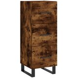 Maison Chic Komoda - Predalnik dimljeni hrast 34,5x34x90 cm inženirski les, (21718596) Cene