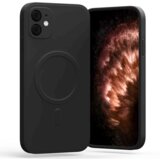 Onasi Mat Liquid silikonski ovitek z MagSafe za Samsung Galaxy A57 - črn | Shoptok.si