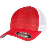 Flexfit 360 OMNIMESH 2TONE Cap Red/White Cene