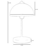 Opviq 8894-3 grey table lamp Cene
