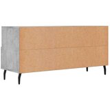 TV ormarić boja betona 102 x 36 x 50 cm od konstruiranog drva | shoptok.hr