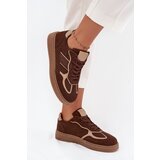 Boto Low Women's Sneakers Brown Brenelle | shoptok.hr