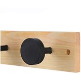 Estia ES02-18337 čiviluk sa 4 kukice drvo crni | ePonuda.com