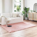  Tepih od umjetne ovčje kože TAFALLA Ružičasta 120 x 170 cm | shoptok.hr