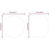 Kape za završetak nogometnog stola 10 pcs Crna | shoptok.hr