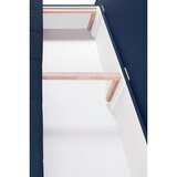 Top ponudba Zofa S Posteljno Funkcijo Sevilla, Temno Modra / Bež | Shoptok.si