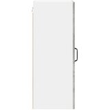  Zidni stakleni ormarić 2 pcs Betonski sivi 40 x 31 x 80 cm | shoptok.hr