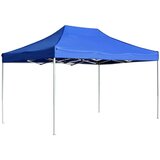  profesionalni šotor za zabave aluminij 4,5x3 m moder | Shoptok.si