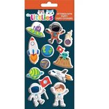 Luna The Littlies: Svemirske 3D naljepnice set na listu 10x22 cm Cijene