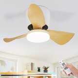 Nettlife stropni ventilator z lučjo in daljincem 23 W LED zatemnilnik tih 70 cm poletje/zima časovnik 6 hitrosti, (22149667) Cene