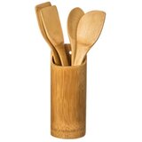 Five PRIBOR ZA KUHANJE + DRŽAČ BAMBUS | shoptok.hr
