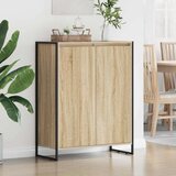  Omara za čevlje z vrati Sonoma 79 x 36 x 100 cm Konstruiran les, (5000092365) | Shoptok.si