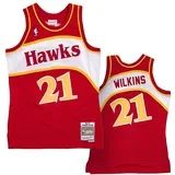 Dominique Wilkins 21 Atlanta Hawks 1986-87 Swingman dres