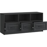 TV ormar s ladicama Crna 102 x 34,5 x 47 cm Konstruirano drvo | Eponuda.com