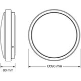 Osram LED plafonjera 39cm 24W 4000K IP20 bela | Eponuda.com