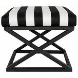 Atelier Del Sofa capraz - black, white blackwhite pouffe Cene