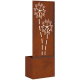  Privatnost u vrtu Cvjetni Rđa 50 x 32 x 150 cm Otporni čelik | Eponuda.com