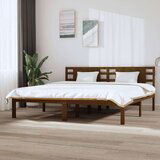  Za krevet od masivne borovine boja meda 200 x 200 cm | shoptok.hr