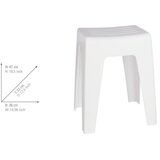 Wenko 22943100 - Stolica KUMBA 38x47 cm bela | Eponuda.com