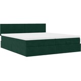  Krevet s od storage 2 kom. Tamnozelena 200 x 200 cm Velvet | Shoptok.si