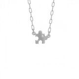 Victoria Cruz areca puzzle ženski lančić sa swarovski belim kristalom ( a3822-07hg ) cene