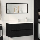  Kupaonski ormarić za sudoper Crni hrast 90 x 38,5 x 45 cm | shoptok.hr