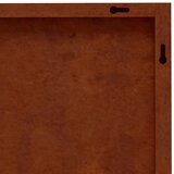  Vrtni zidni ukrasi 2 kom 55 x 55 cm čelik COR-TEN uzorak ruže | shoptok.hr