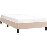  Za krevet boja cappuccina 100x200 cm umjetna koža | shoptok.hr
