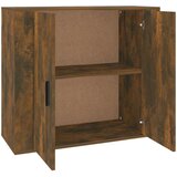  Komoda boja dimljenog hrasta 80x33x70 cm od konstruiranog drva | shoptok.hr