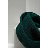 Marisse Emerald Scarf With Metallic Thread | ePonuda.com