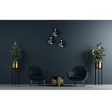  Crni luster na sajli HEBE 3xE27/60W/230V | Eponuda.com