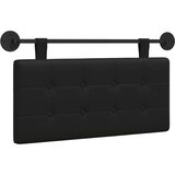  Držeće uzglavlje Zidne Lažna koža - Crna 80 cm bez LED | shoptok.hr