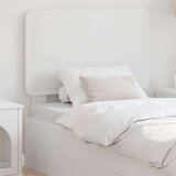 vidaXL Vzglavje z vzglavjem Bela 75 cm Konstruiran les | Shoptok.si