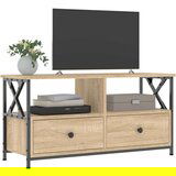 TV ormarić boja hrasta sonome 90 x 33 x 45 cm od drva i željeza - sonoma hrast 1 90 cm | shoptok.hr