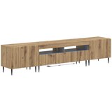  5-dijelni LED TV ormarić Hrast artisan Konstruirano drvo | shoptok.hr