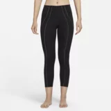 Nike Yoga Dri-Fit 7/8 Women's Leggings, Black/Dark Smoke Grey, (20486228-c539198)