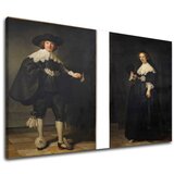  Slike na platnu Rembrandt - Portrait Of Maerten Soolmans | Shoptok.si
