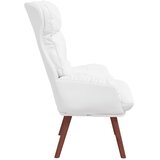  Fotelja Bijelo 69 x 74 x 93 cm Umjetna koža | Eponuda.com