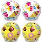 Mondo Toys Gumijasta žoga s sladolednim ali krofnim vzorcem 14cm - | Shoptok.si