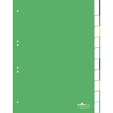  Pregradni karton durable 10-delni zelen 6221 DURABLE | Shoptok.si