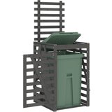  Spremište za kantu za smeće sivo 84x90x128,5 cm od borovine | Eponuda.com