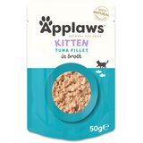  Ekonomično pakiranje Applaws Natural Kitten u temeljcu 48 x 50 g - Filet tune | shoptok.hr