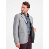 Ombre Classic men's jacket with pillowcase pocket - grey cene